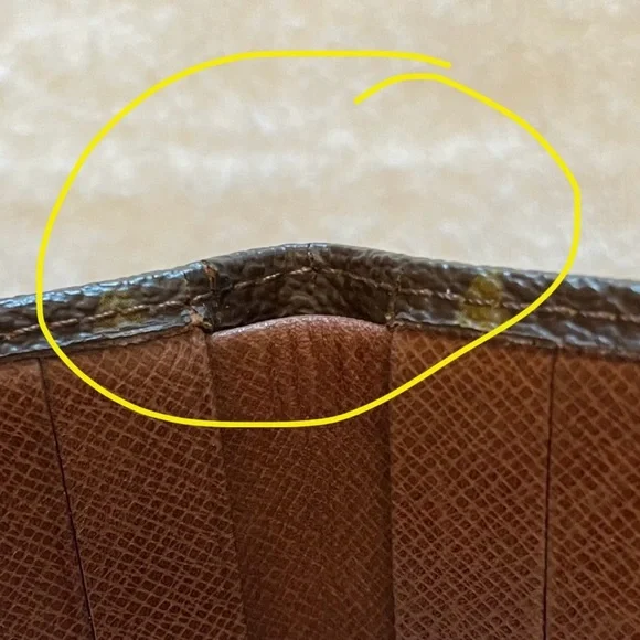 Louis Vuitton Authentic Vintage Brown Monogram Design Wallet - Picture 15 of 15